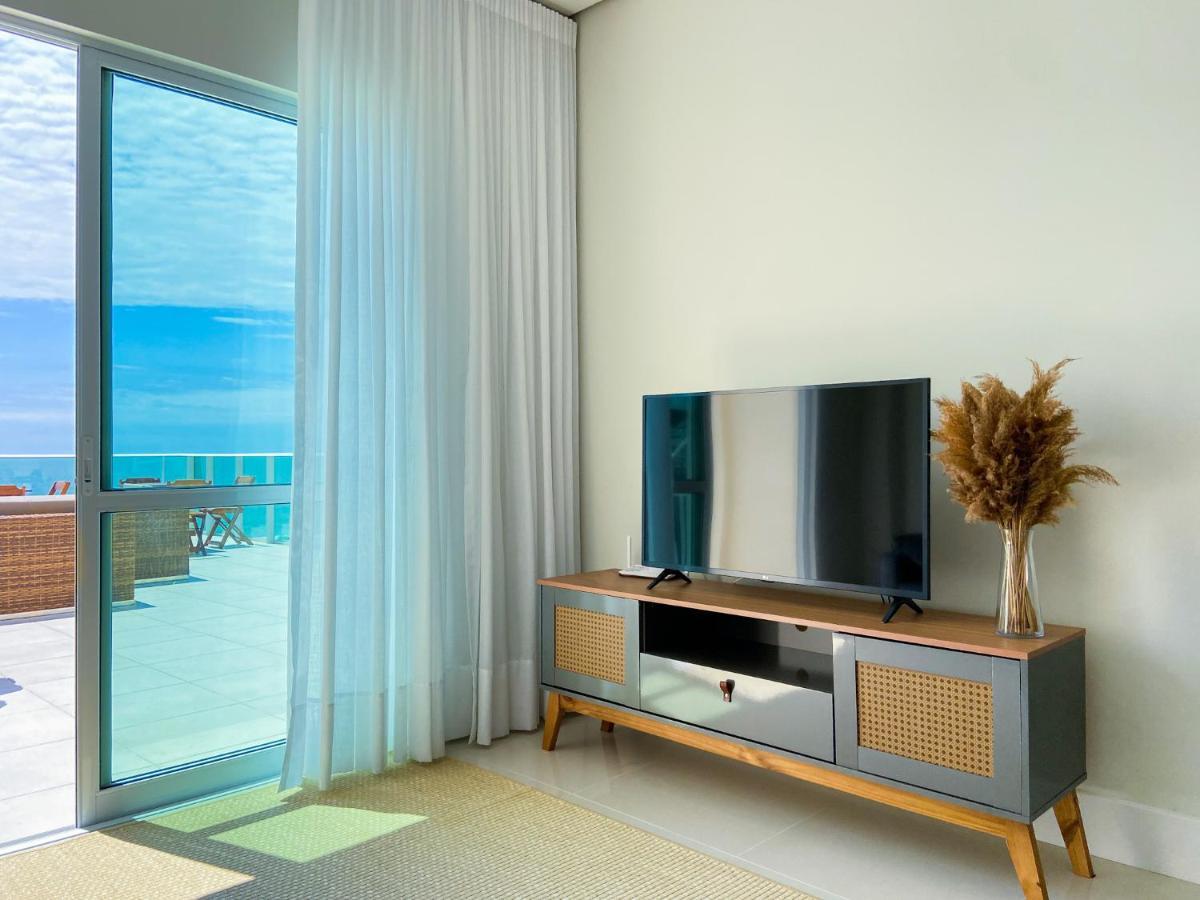 고베르나도르 셀소 하모스 Infinito - Cobertura Frente Mar Com Piscina 아파트 외부 사진